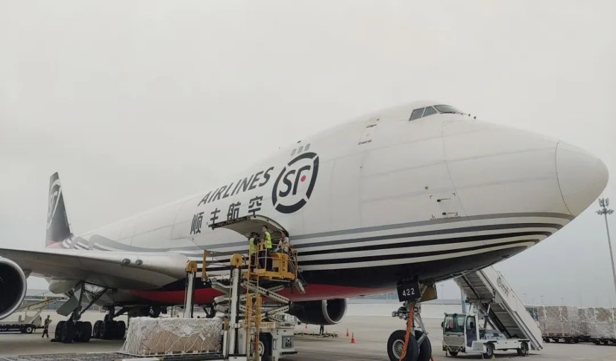 顺丰航空在鄂州花湖机场开通的首条北美航线